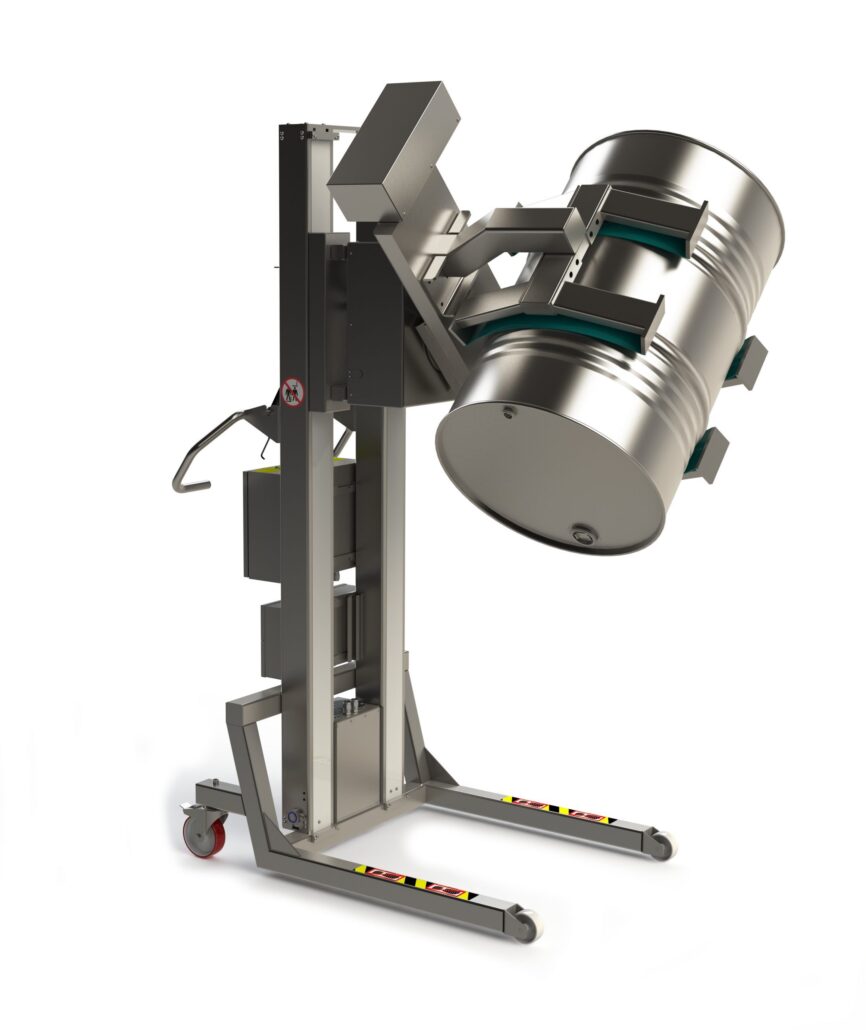 SF-300L-Linear-clamp-and-rotation-unit-with-stainless-drum-Cropped-scaled-1